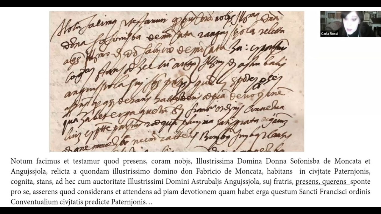 Sofonisba Anguissola – Carla Rossi, Cecilia Gamberini, Alfio Nicotra, Giuseppe Abbita | Atti 2026