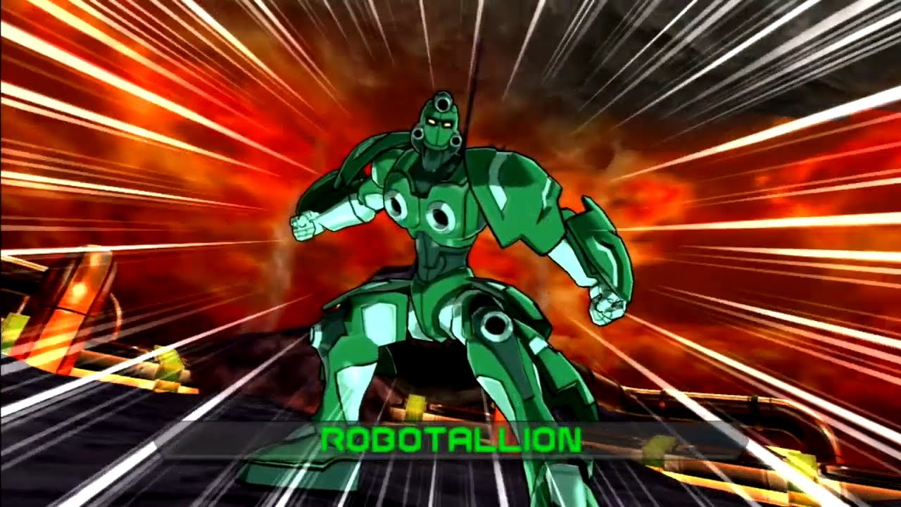 Bakugan Battle Brawlers Robotallion vs Dan