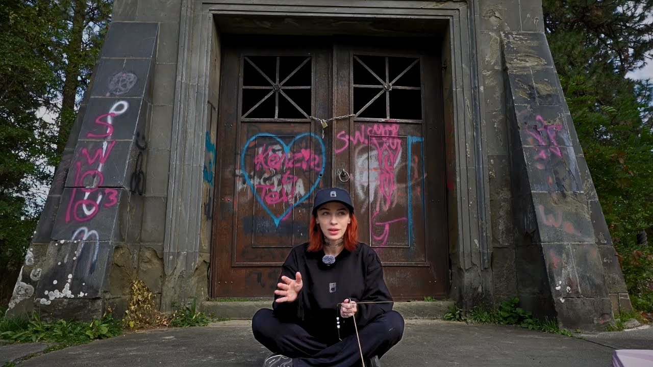 They said stay away from the CURSED Cemetery steps so I climbed them