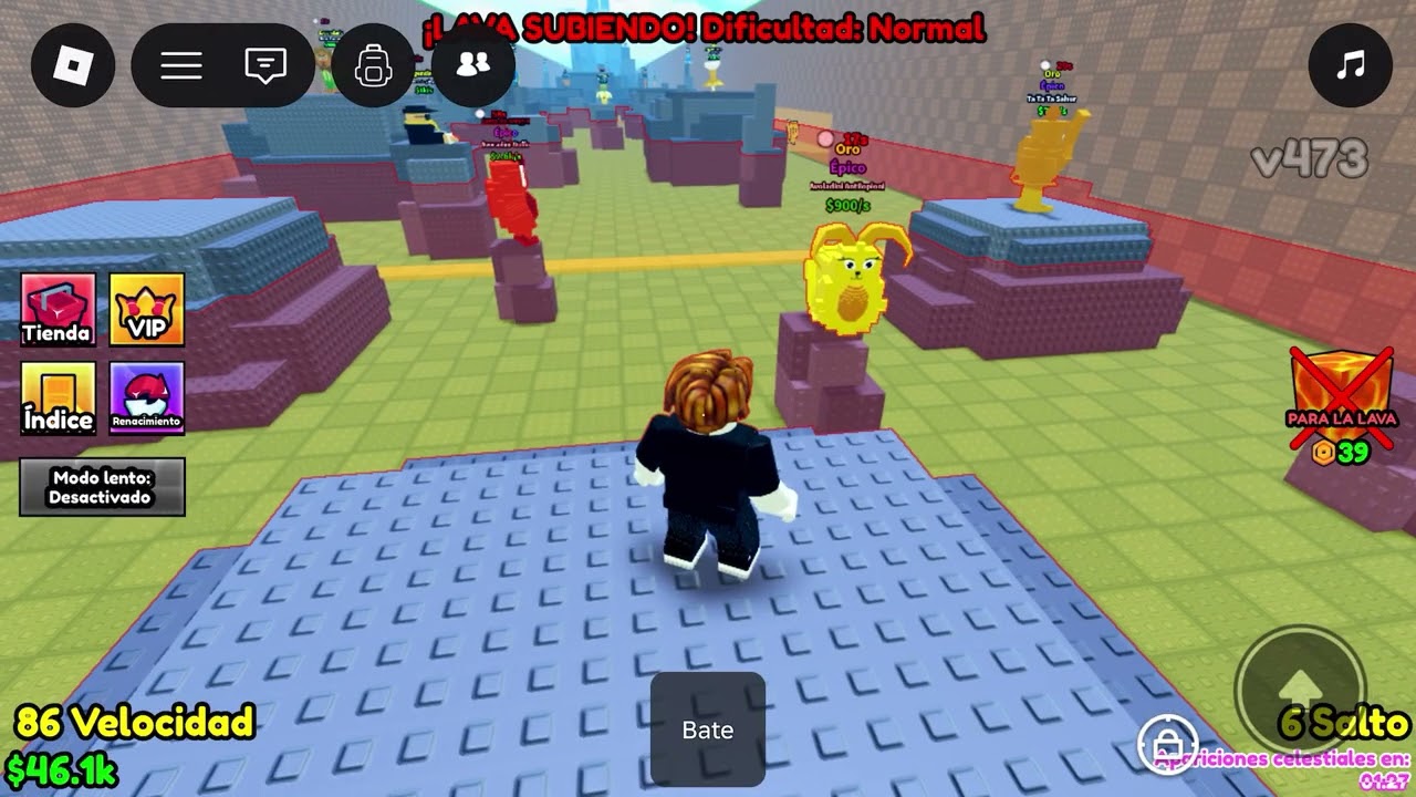 30 minutos de sobrevive al la lava por Brainrots