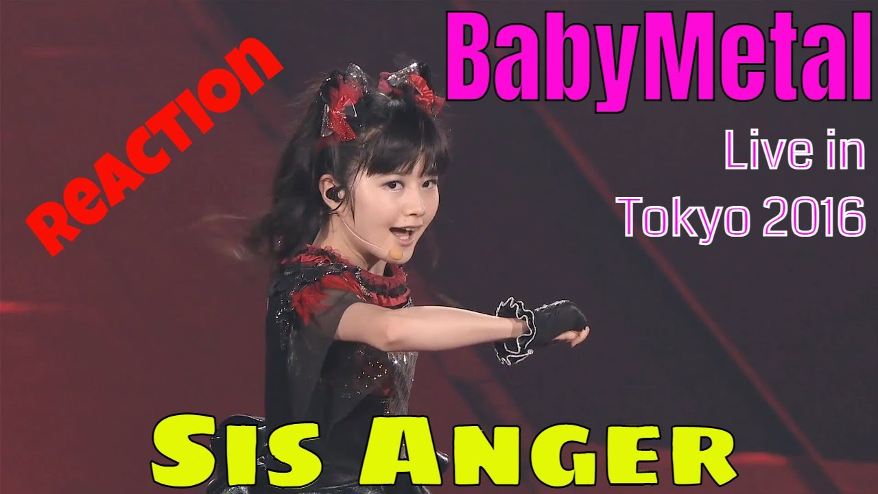 BABYMETAL - SIS ANGER LIVE TOKYO 2016 | BLACK BABYMETAL | DRUMMER REACTS