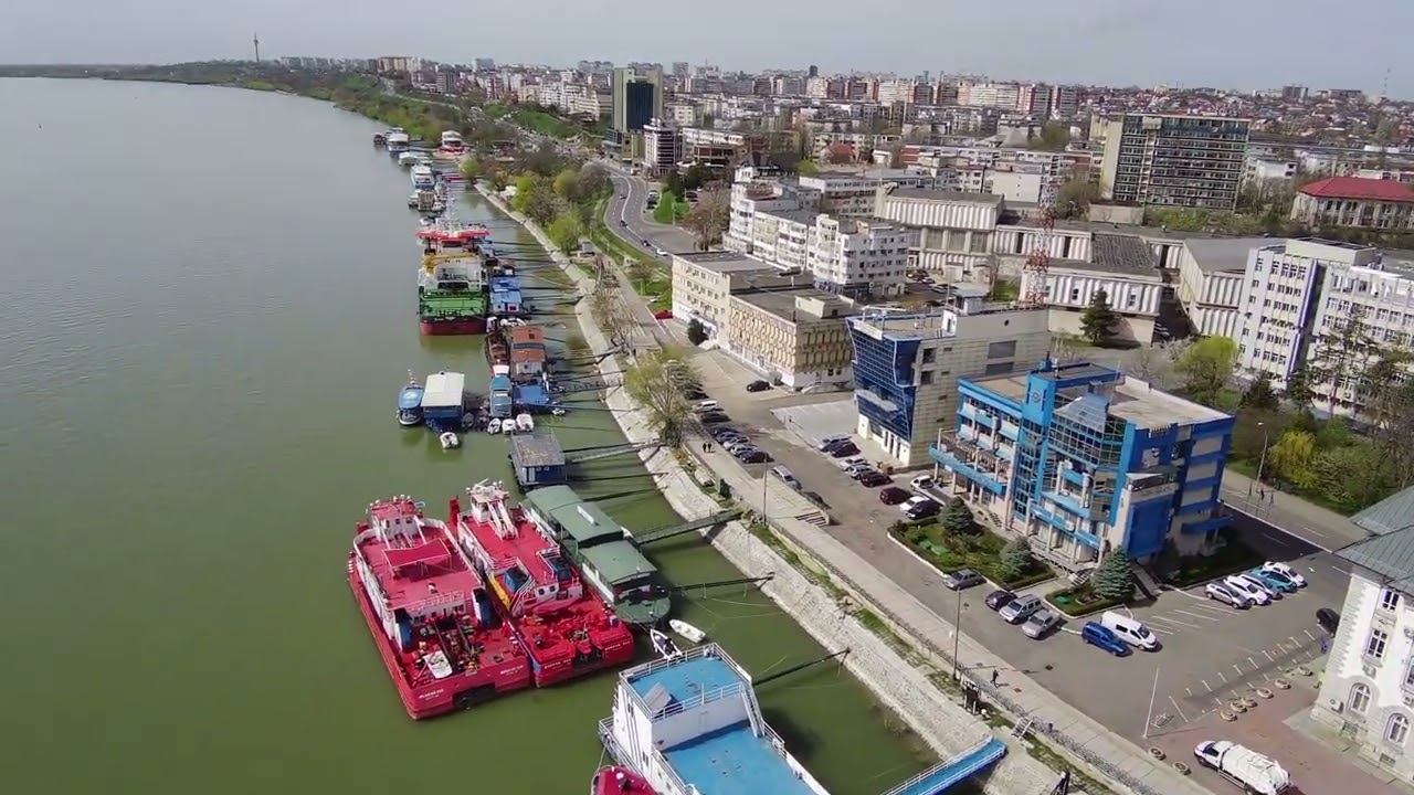 Faleza Dunării Galați martie 2024