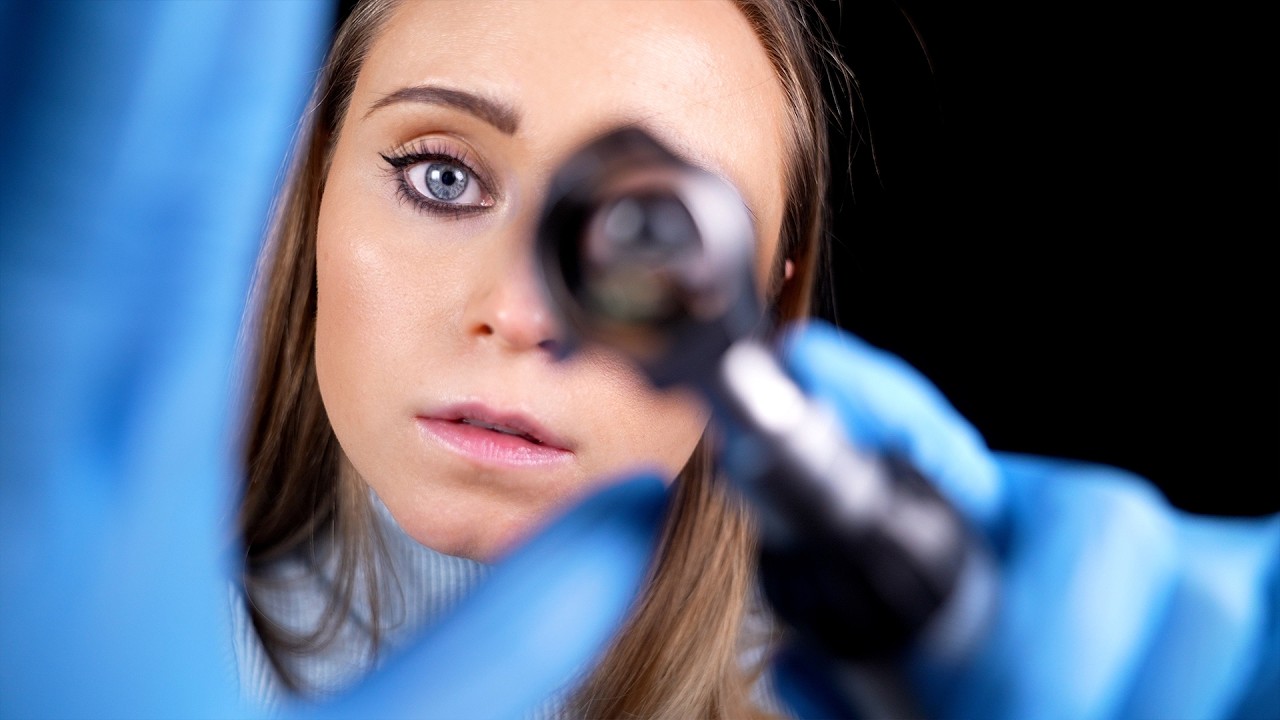 ASMR | EYE inspection (no talking)