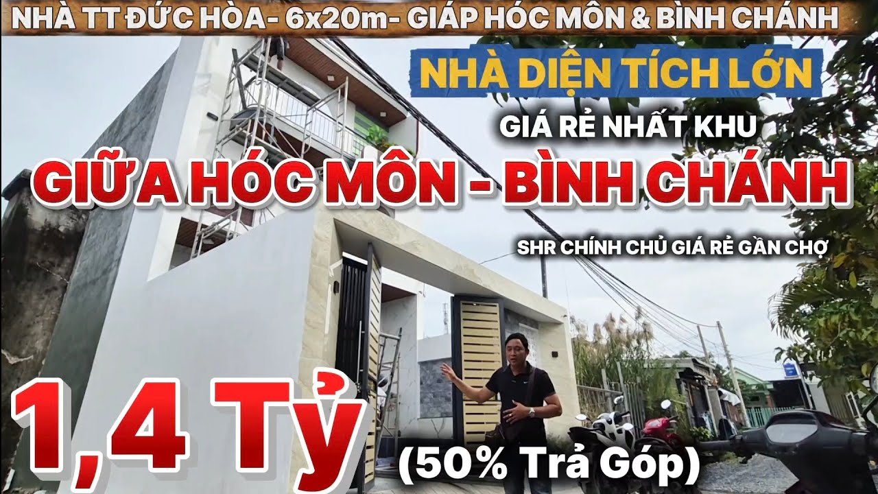 🔥 Siêu Hot! Nhà Giáp Hóc Môn – Bình Chánh 6x20m, Gần Đường Trần Văn Giàu, Sổ Riêng, Ở Ngay! 🏡
