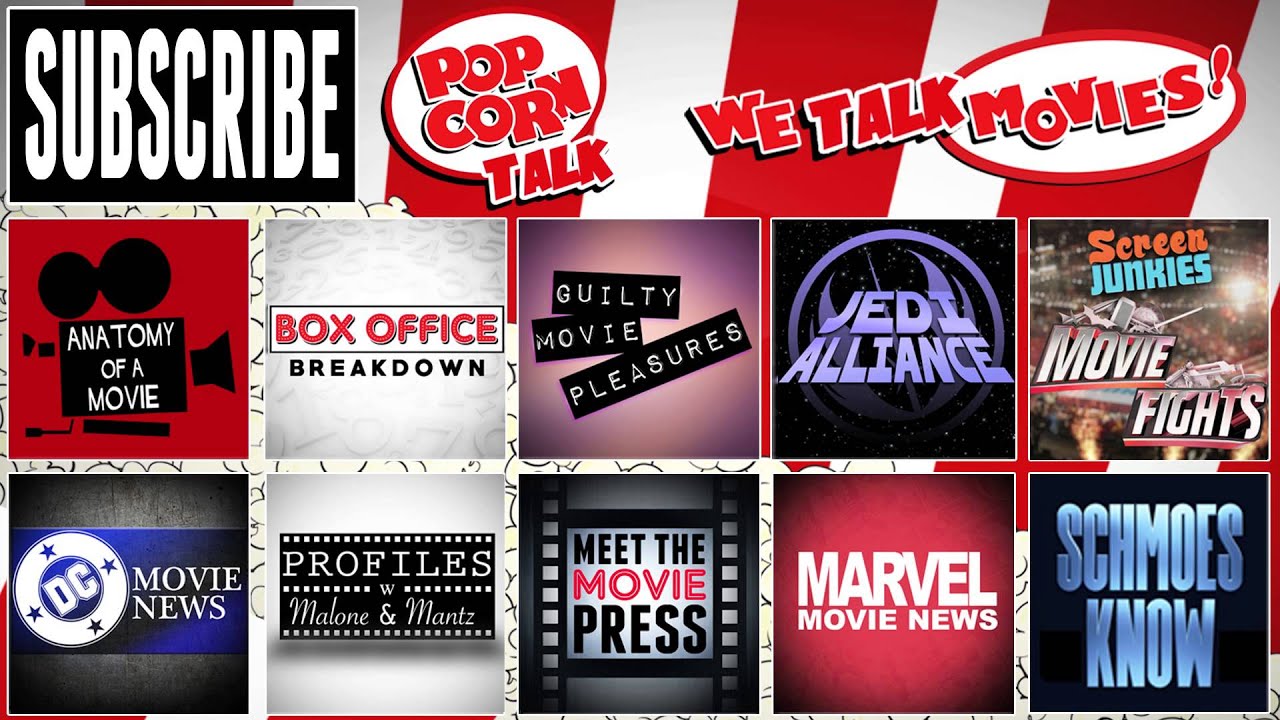 Subscribe to the Popcorn Talk Network Channel and Watch Your Favorite Shows