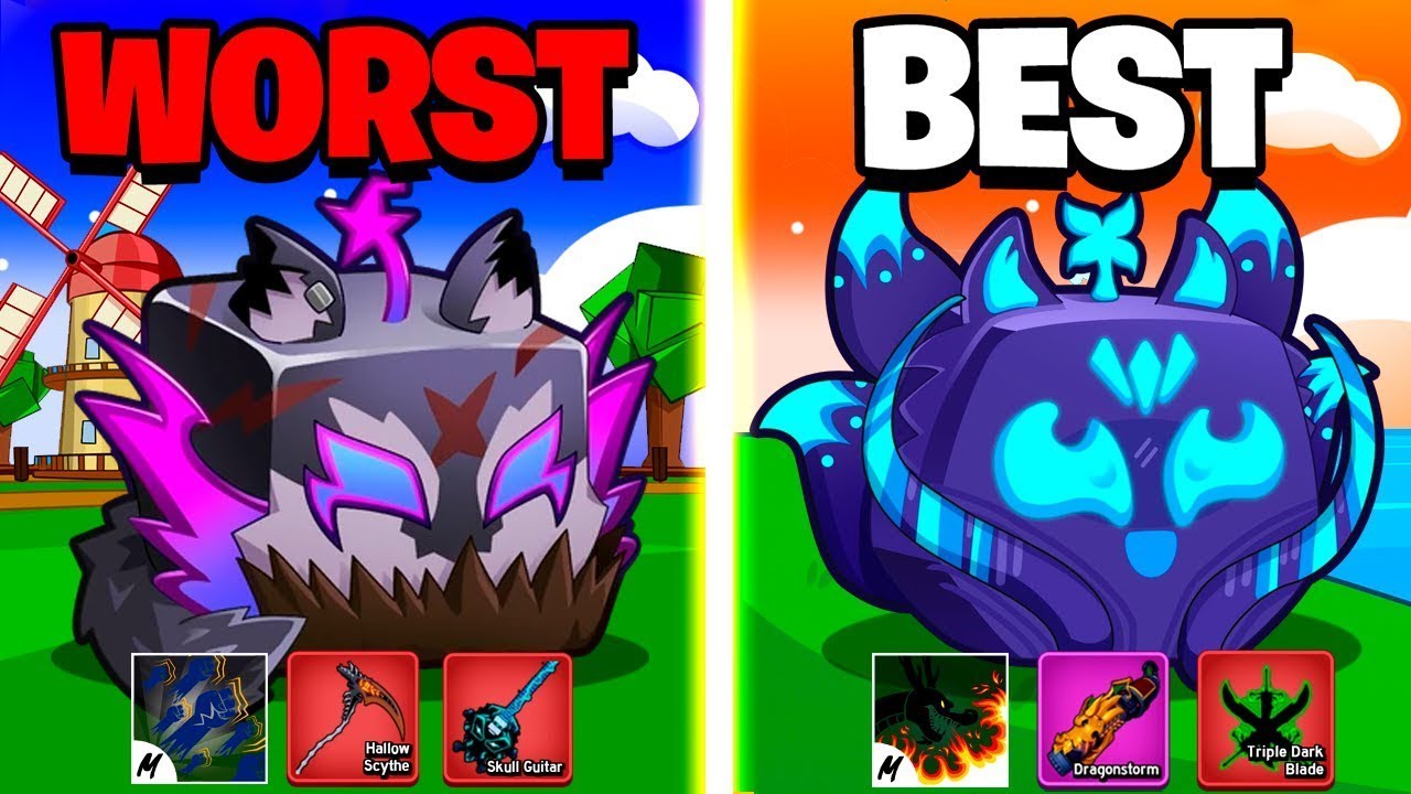 Rating YOUR Combos in Blox Fruits
