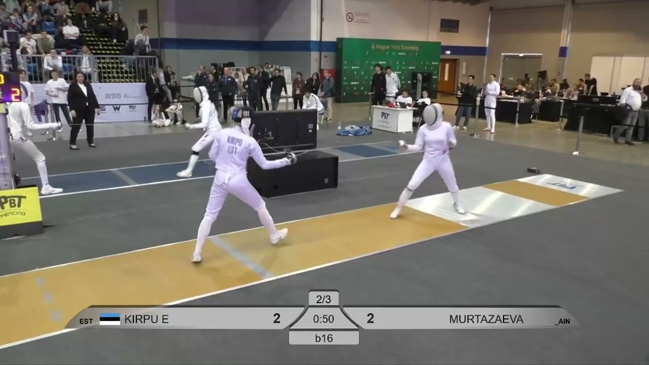 Westend Grand Prix 2024 SWE - L16 - Erika Kirpu EST v Aizanat Murtazaeva RUS