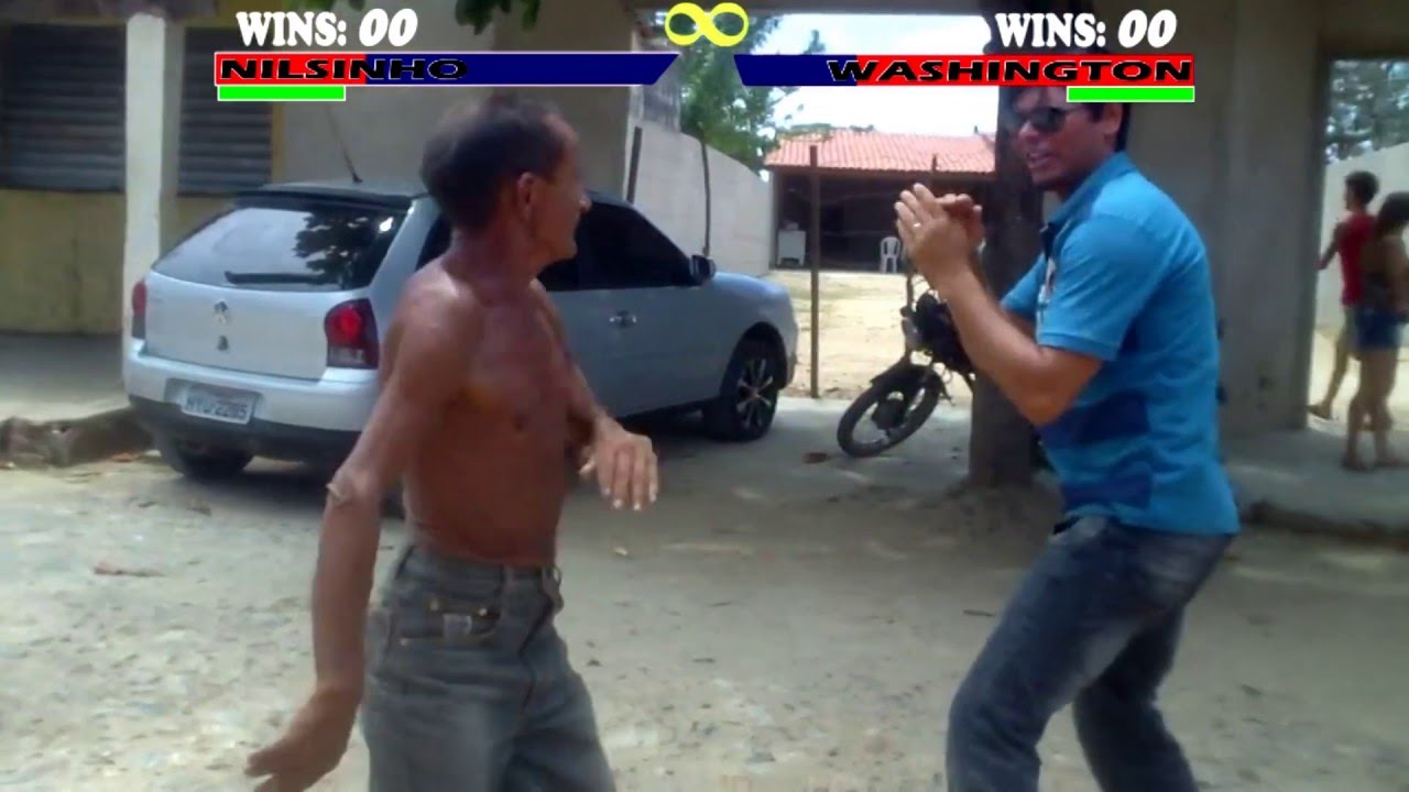 Nilsinho (vulgo Lagartixa) VS Washington