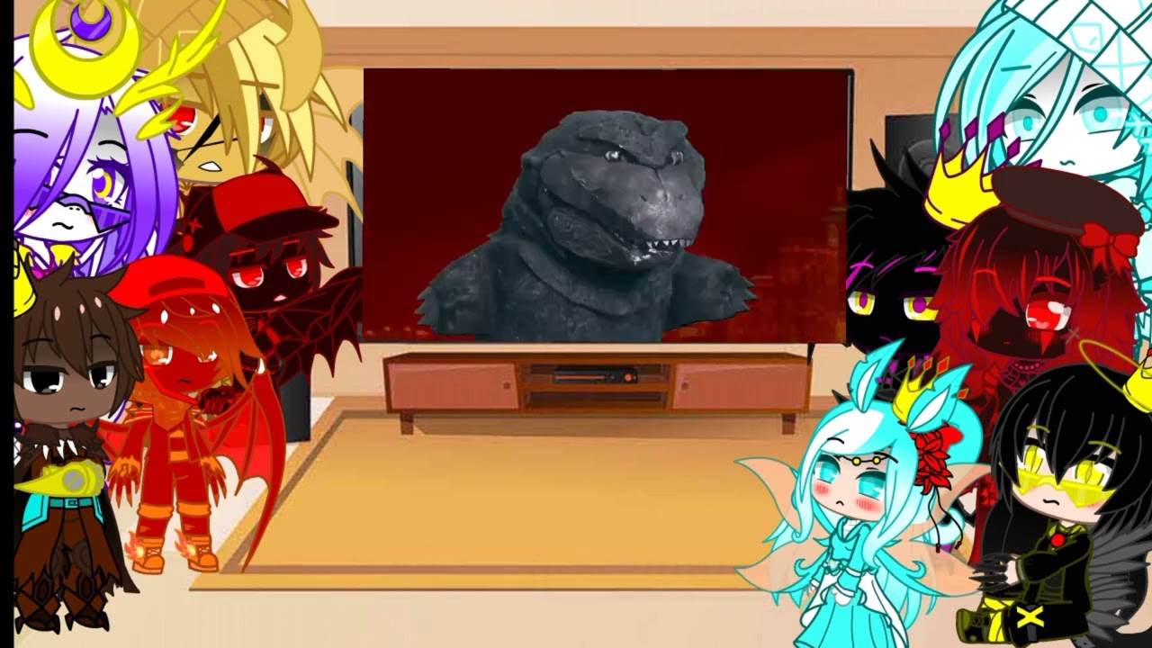 Kaijus reaccionan a Godzooky 2014 y gadzooki vs konky donk