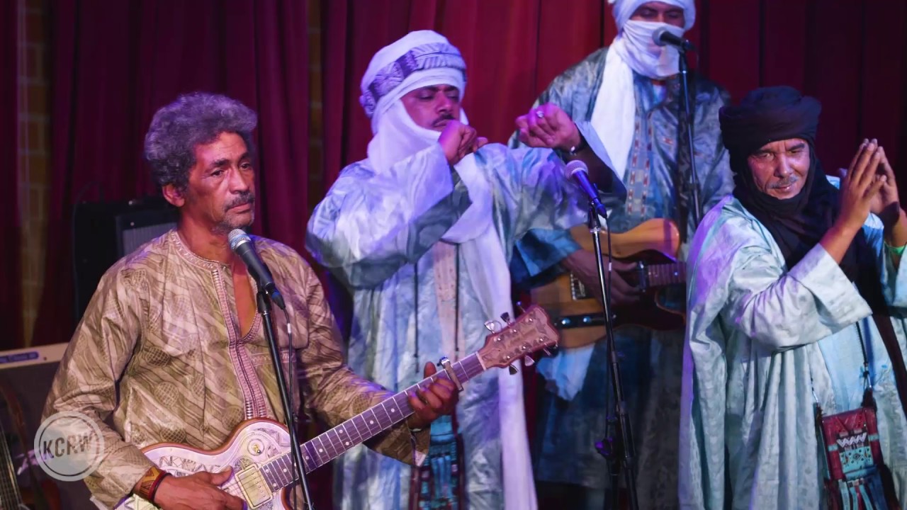 Tinariwen performing 