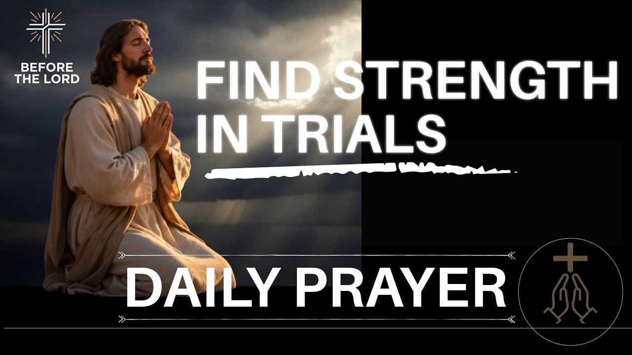 Release Your Burdens and Find Strength | Morning Prayer
