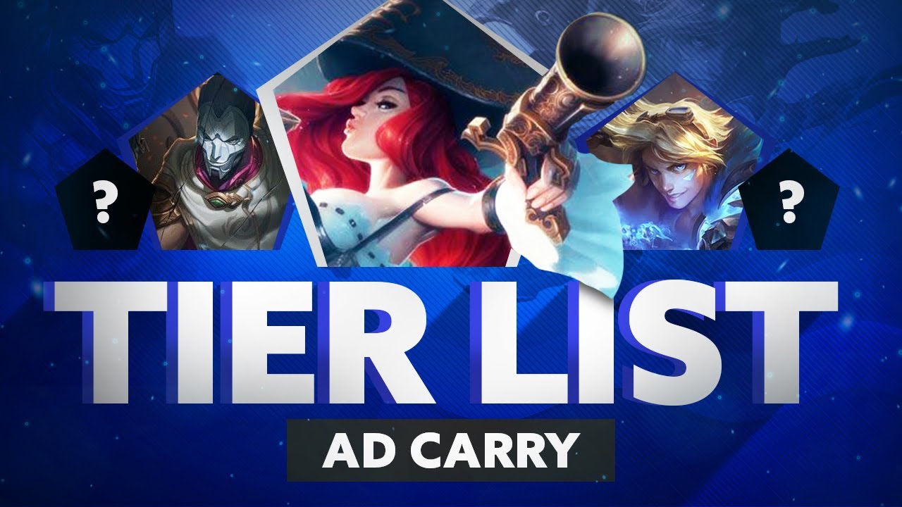 TIERLIST 10.25 ADC LOL  BEST ADC PRE TEMPORADA SUBIR ELO - KLAUS