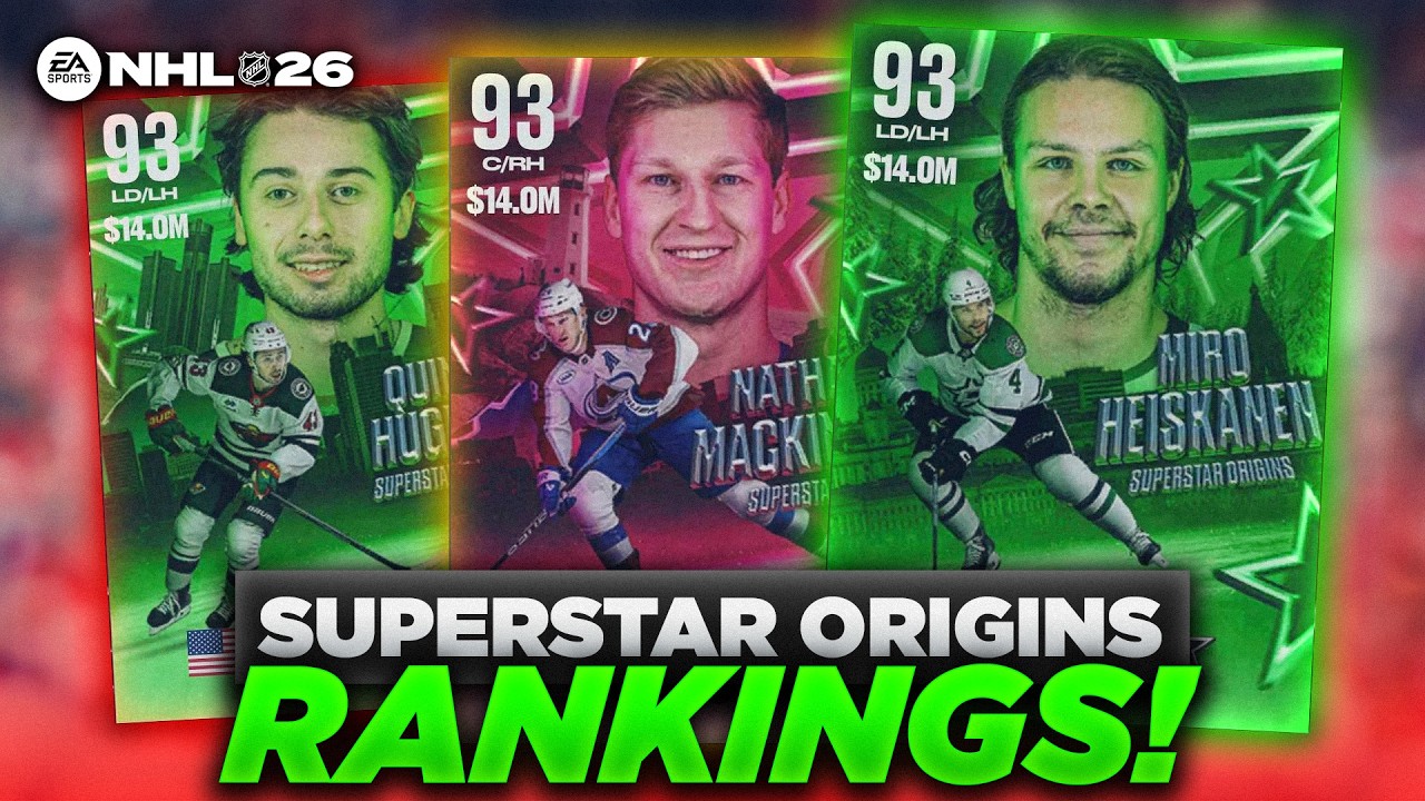 STW&Oacute;RZ TE KARTY! OSTATECZNY RANKING WYDARZENIA NHL 26 HUT SUPERSTAR ORIGIN!