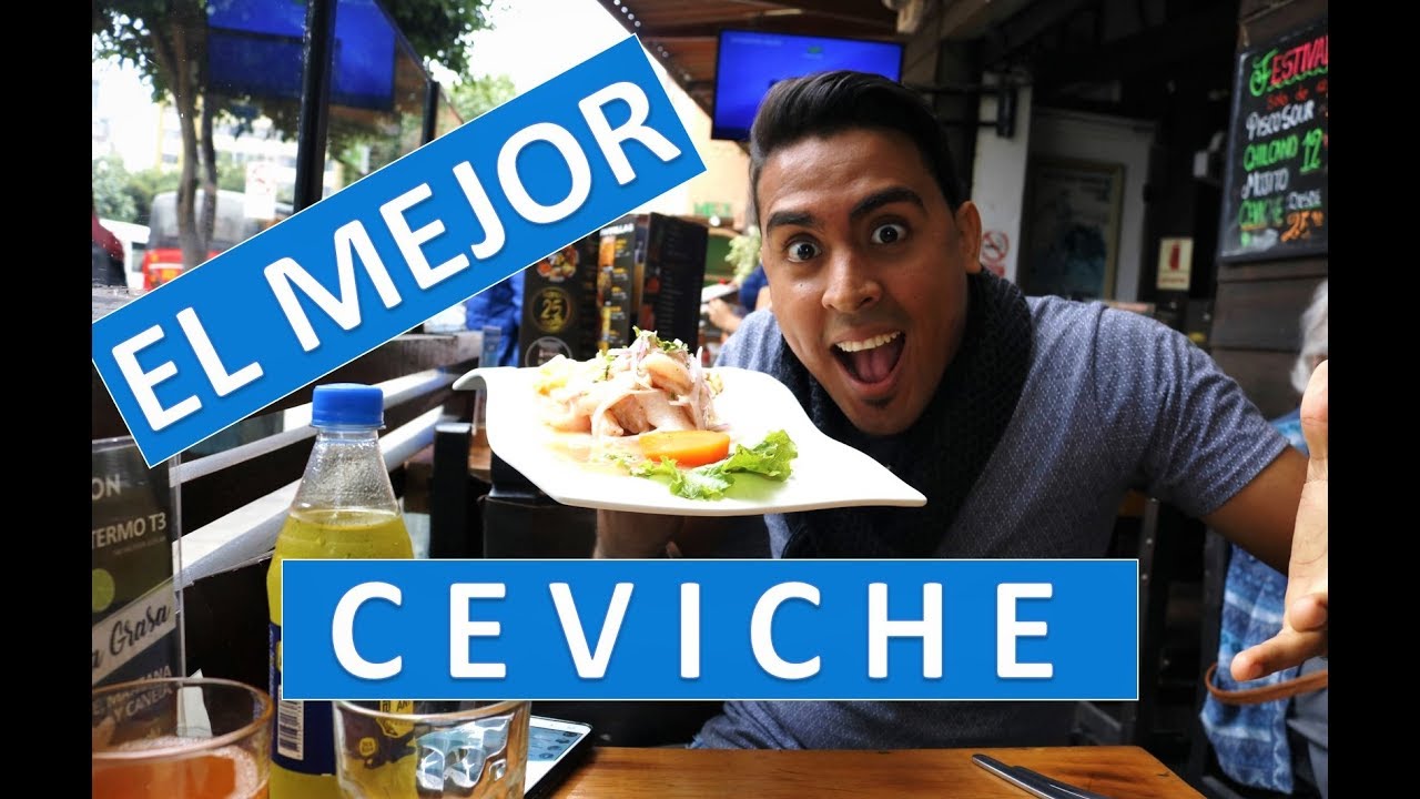 EL MEJOR CEVICHE LO TIENE PERÚ -  Eduard Millán