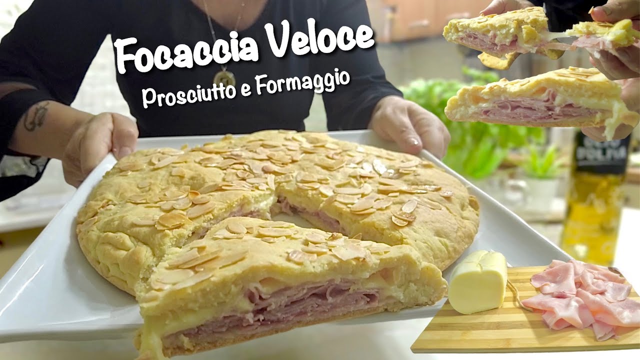 VAGABOND FOCACCIA без времени на подъем С ВЕТЧИНОЙ И СЫРОМ быстро и просто
