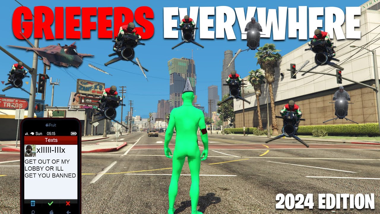 This is What a GTA Online BAD SPORT Lobby is Like