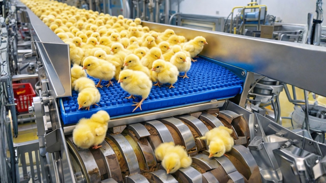 Inside America’s Chicken Mega Factory 1 MILLION Eggs Turn Into Food (Full Process!)