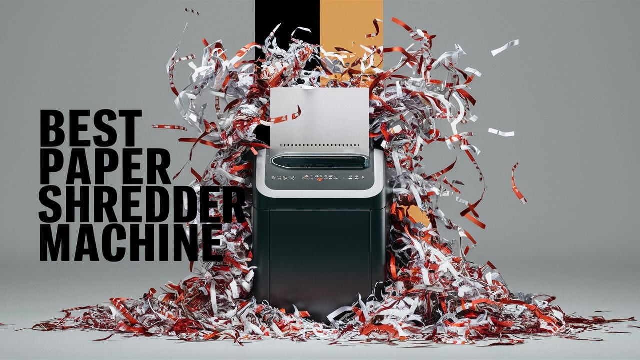 Best Paper Shredder Machine 2025 🔶 Top 5 Best Paper Shredder Machine Reviews
