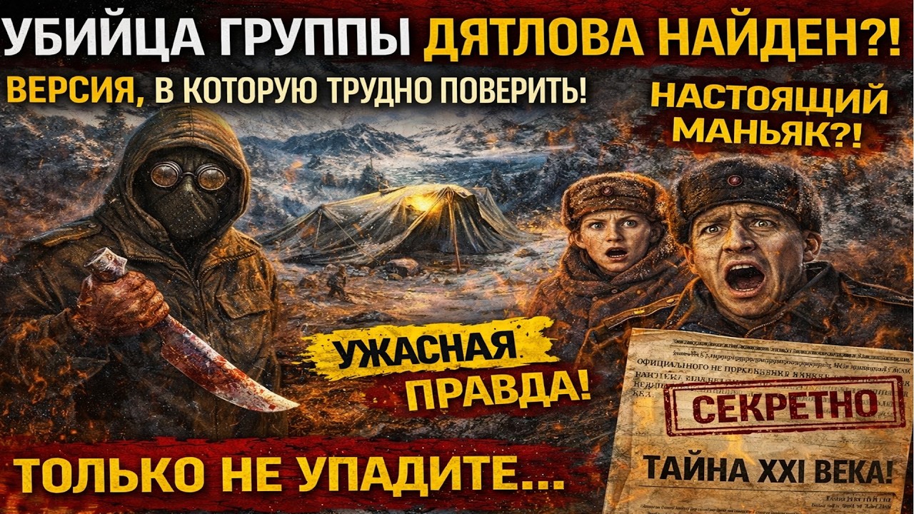 Убийца группы Дятлова найден?! Версия, в которую трудно поверить! Только Не Упадите...