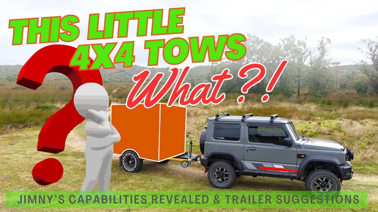 Suzuki Jimny Towing Guide, explaining Tow Limits, Capabilities & suitable Trailer options Revealed!