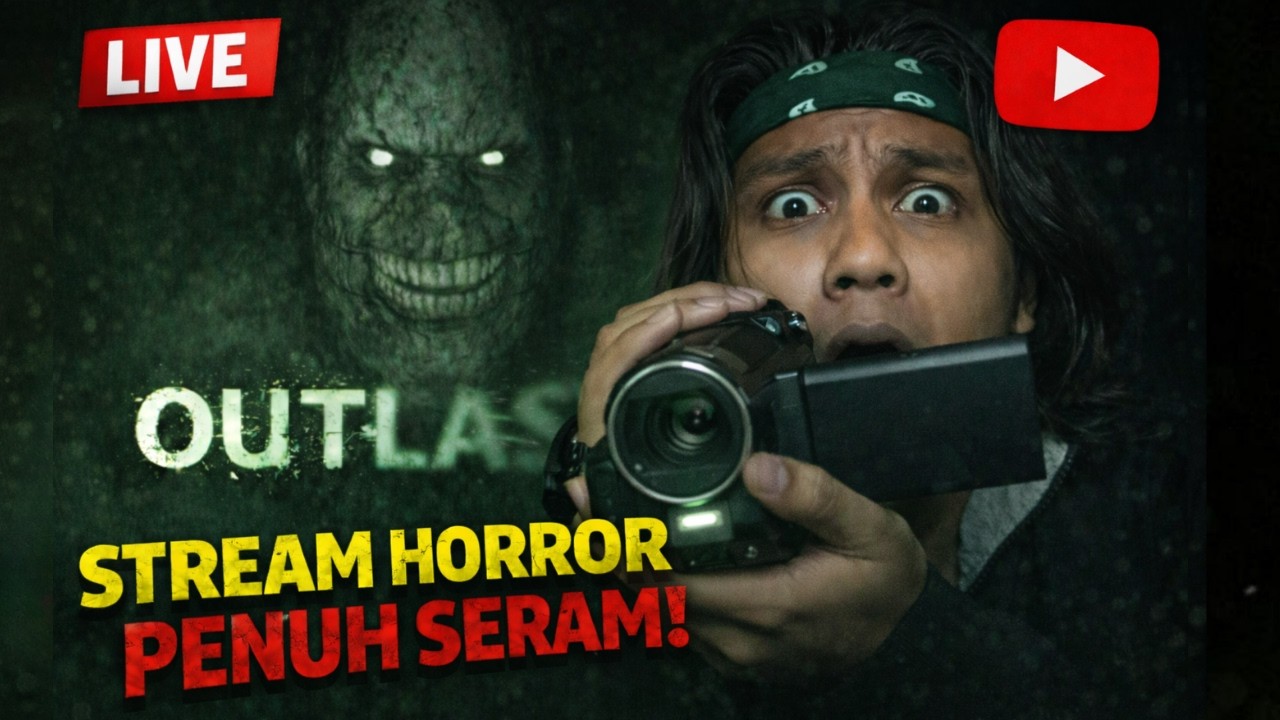 🔴AKU DAH READY UNTUK GAME NI【Outlast】(Malaysia)