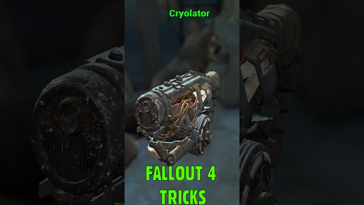 Fallout 4 tips: Cryolator