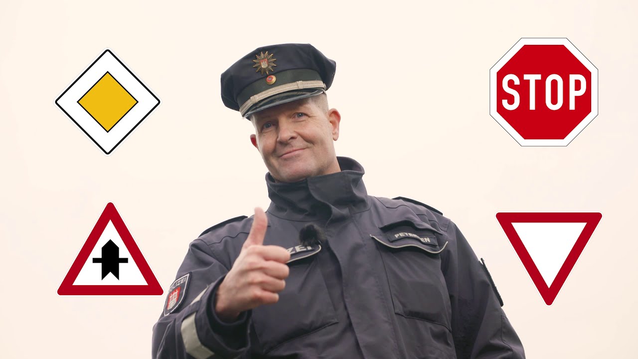 Unsere Polizeiverkehrslehrer erklären (Teil 1): Vorfahrtsregeln