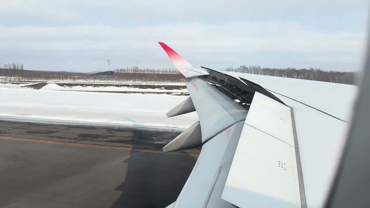 日本航空 Japanairlines A350-900 JA16XJ JL515便　羽田発新千歳行き #airplane #airport #hokkaido #a350 #japan 