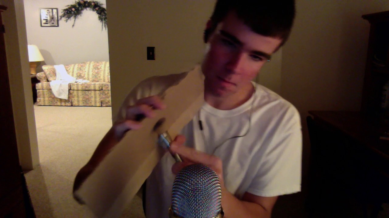 ASMR Soothing Cardboard Sounds (Scratching, Tapping, Etc.)