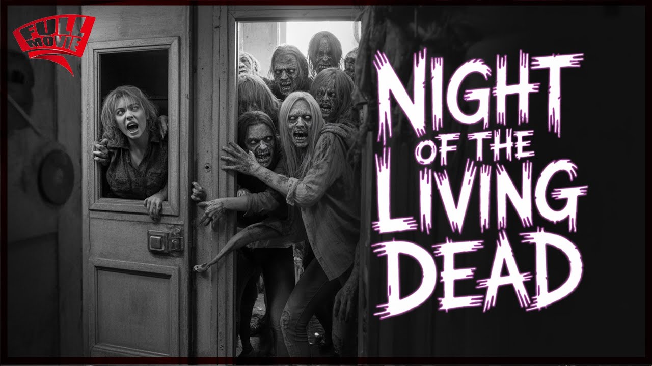 Night of the Living Dead - Full Movie | When the Dead Rise, No One Is Safe | Classic Zombie Horror