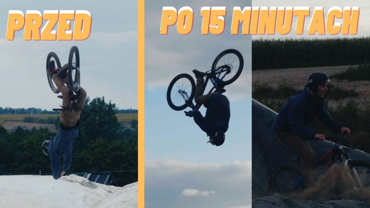 NAUCZYŁ SIĘ BACKFLIPA W 15 MINUT 🤯 *SPRAWDŹ JAK TO ZROBIĆ*
