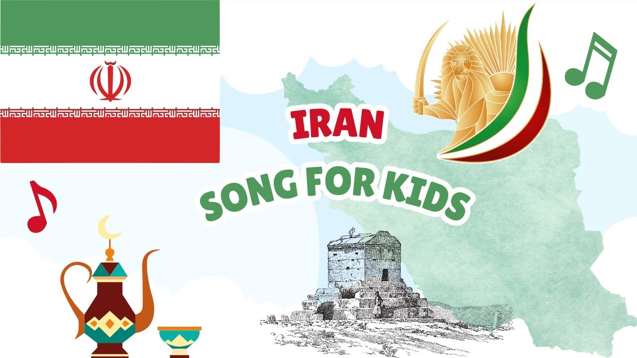 Iran Song for Kids 🌍 | Learn About Iran | Middle East Geography Song
