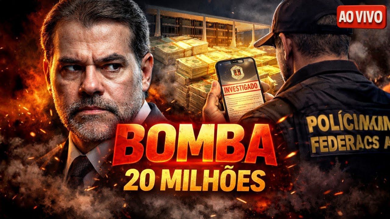 🚨 BOMBA: PF acha R$20M ligado a Toffoli no celular de banqueiro