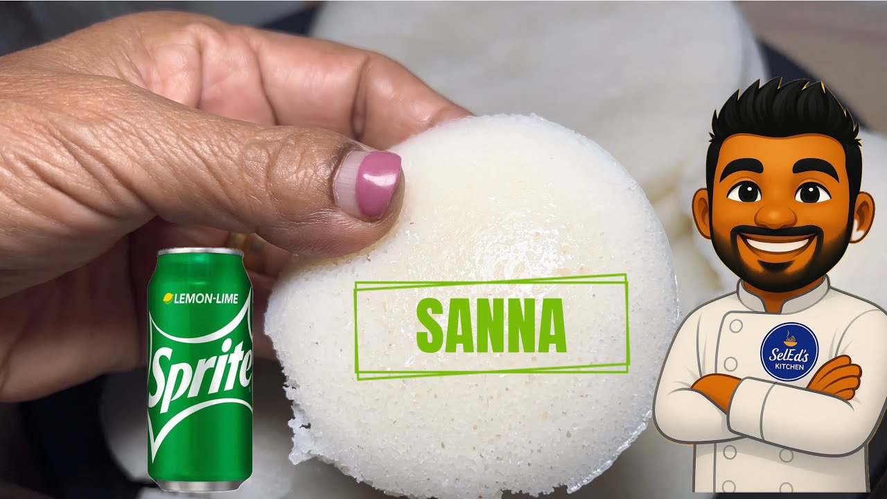 I didn’t have toddy so, I made Goan Sanna’s with sprite 😉