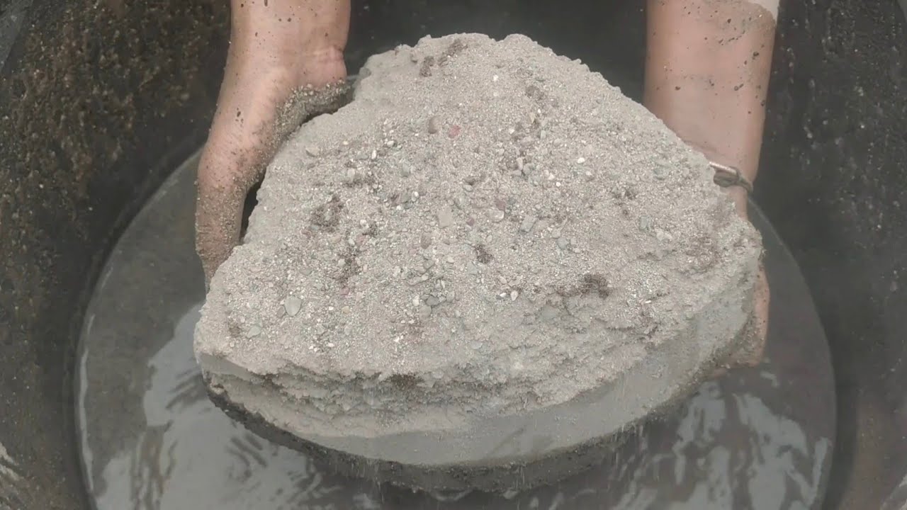 Asmr - dusty 🌪️ All' texture mix texture chunks and shape crumbling dry/water 💦
