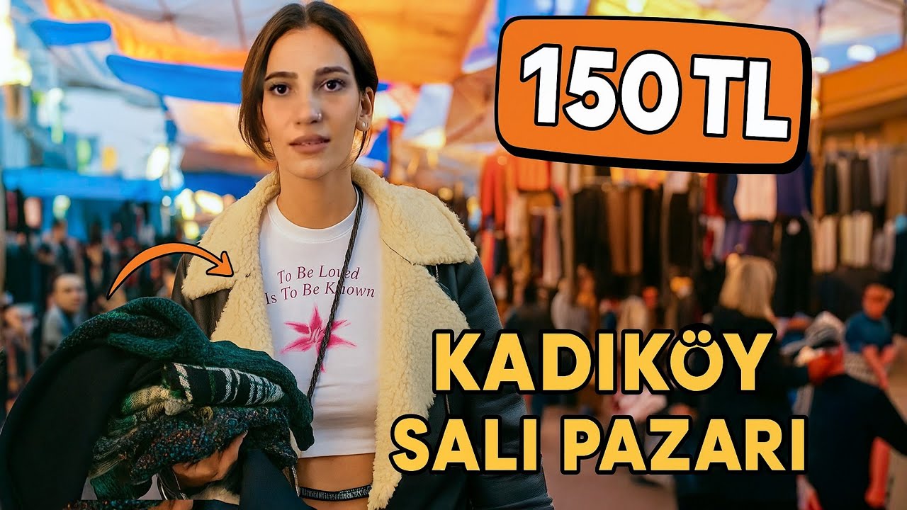 Yok Artık! 150 TL’ye Marka Kaban Buldum | Kadıköy Salı Pazarı Maceram