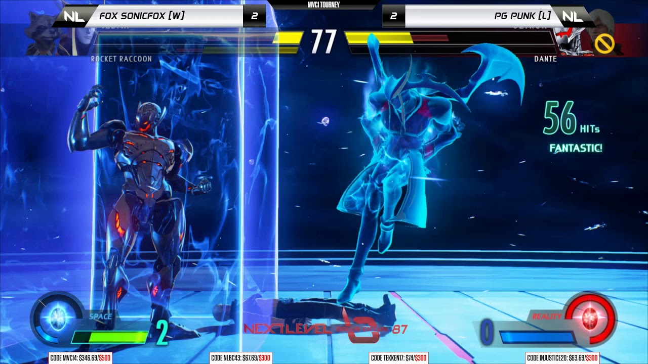 NLBC v.87 — Marvel vs Capcom Infinite ГРАНД-ФИНАЛ — FOX SonicFox vs PG Punk [1080p/60 кадров в се...