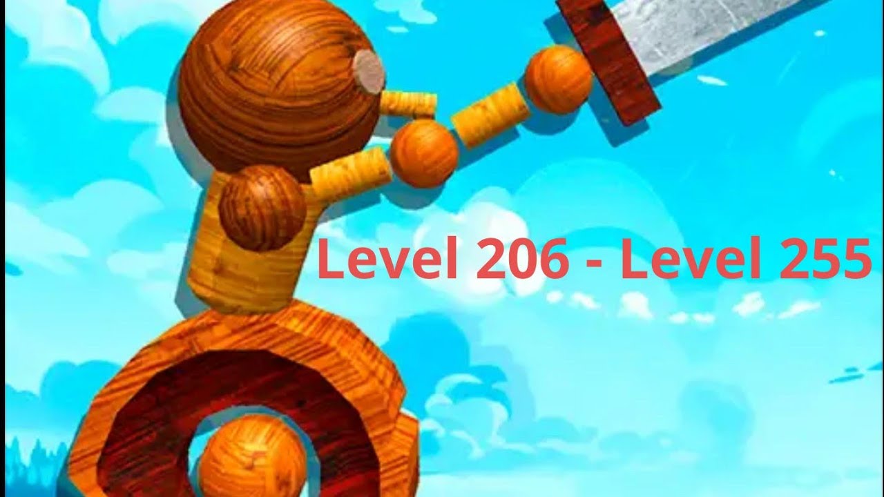 Wood Guy Android Gameplay Level 206 - Level 255