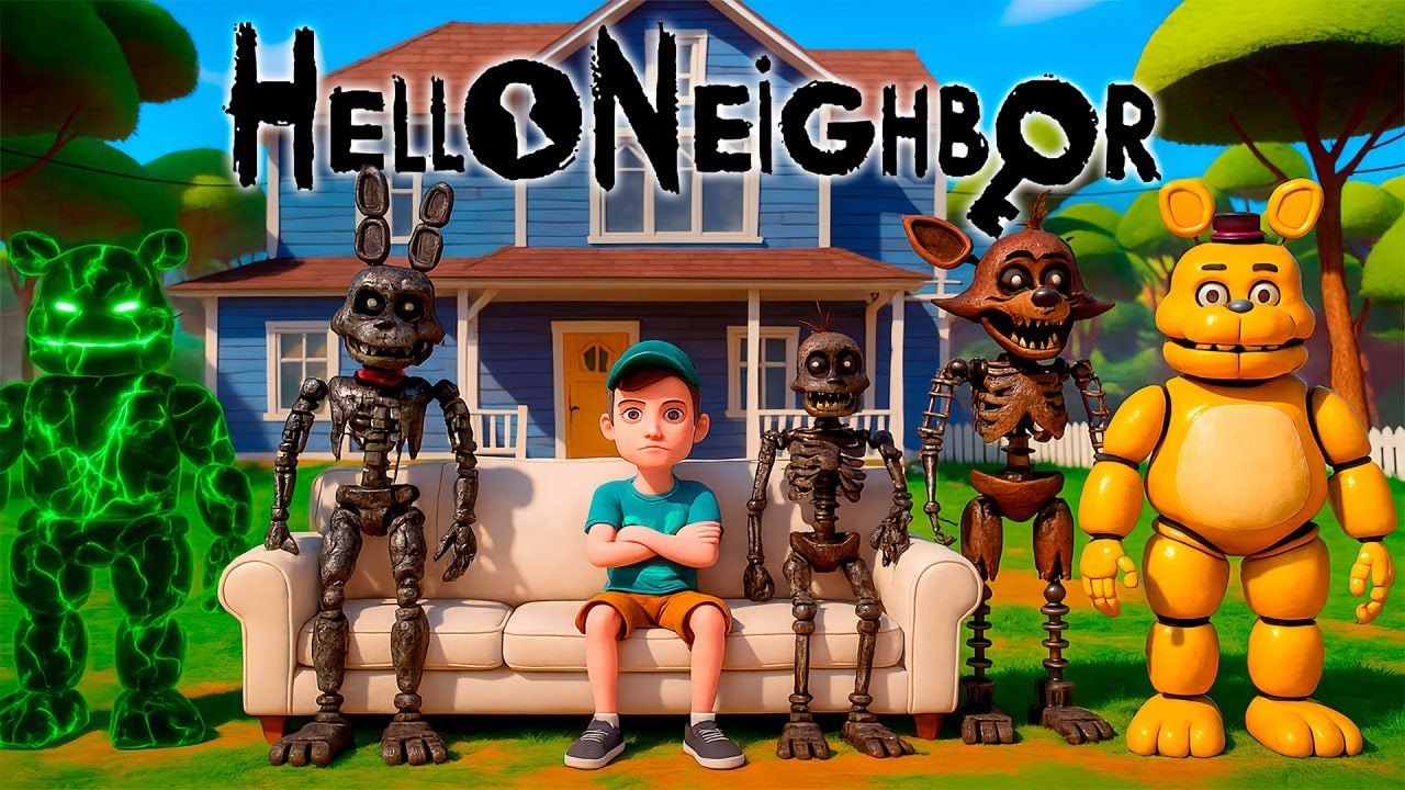 СТРАННЫЕ У МЕНЯ СОСЕДИ...(Mod в Hello Neighbor)