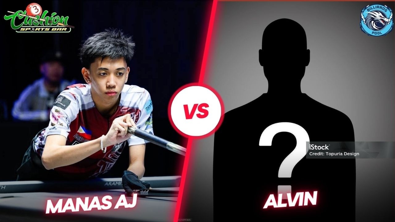 🔴BILLIARDS | AJ MANAS VS ALVIN +4 | RACE 13
