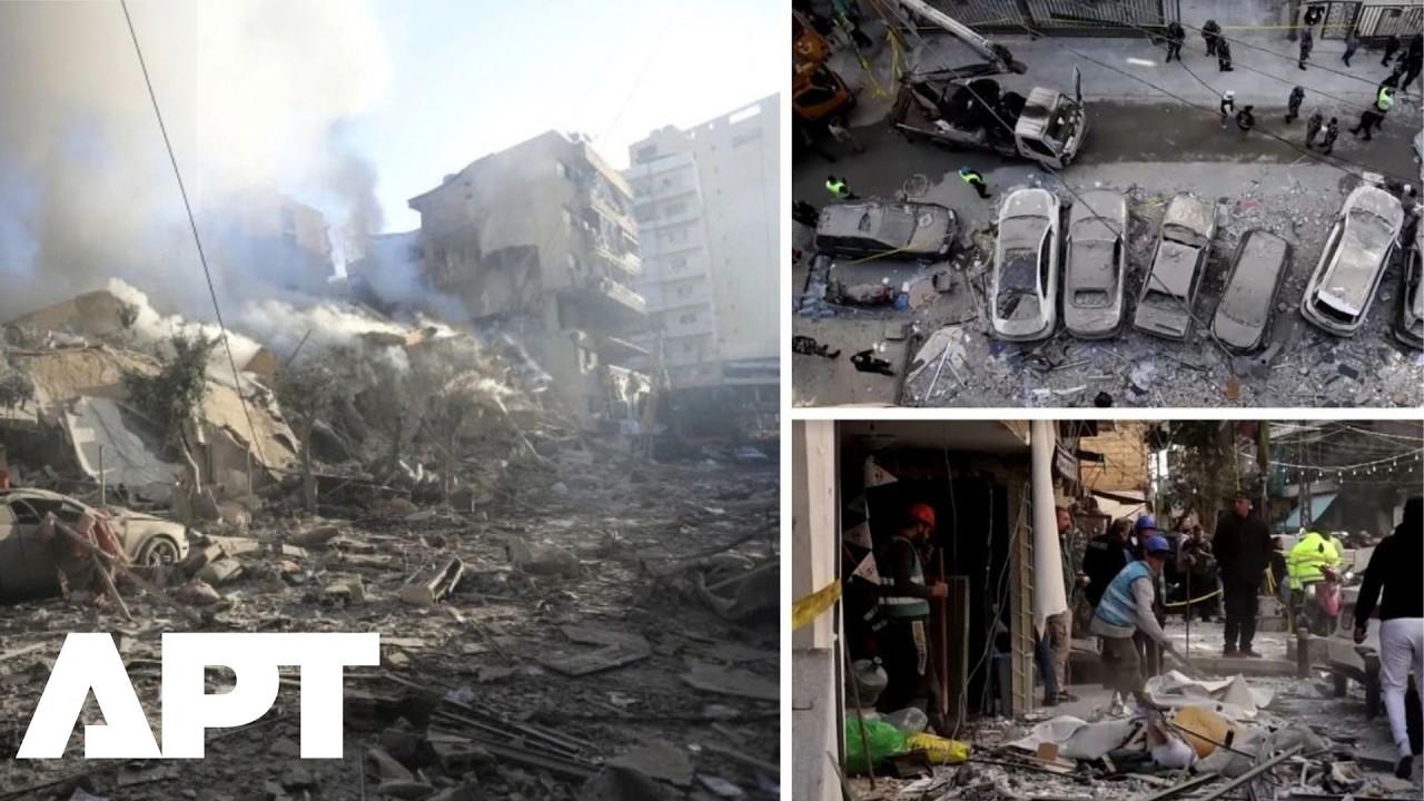 WATCH | Aftermath Of Israeli Strike On Apartment Block In Beirut | APT