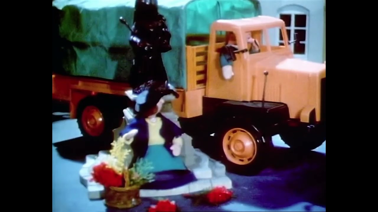 Watch with Mother - Trumpton Miss Lovelace & the statue