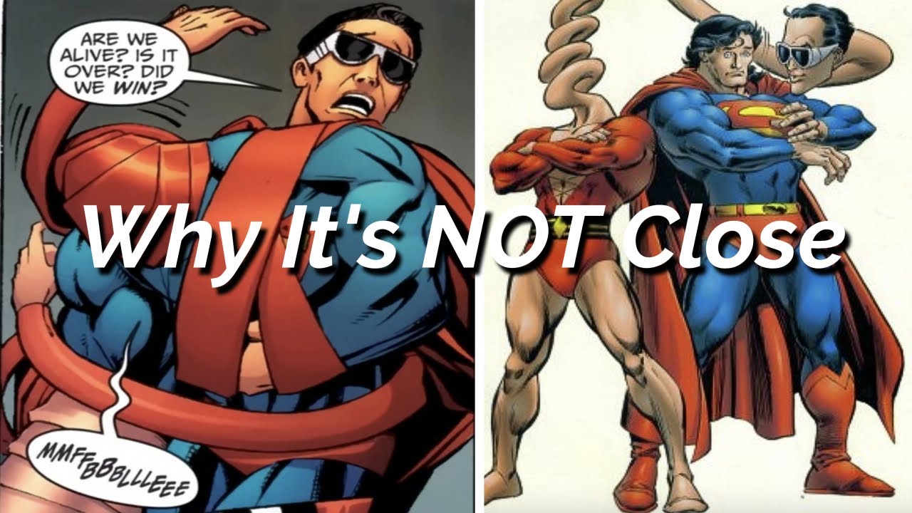 Superman VS Plastic-man...