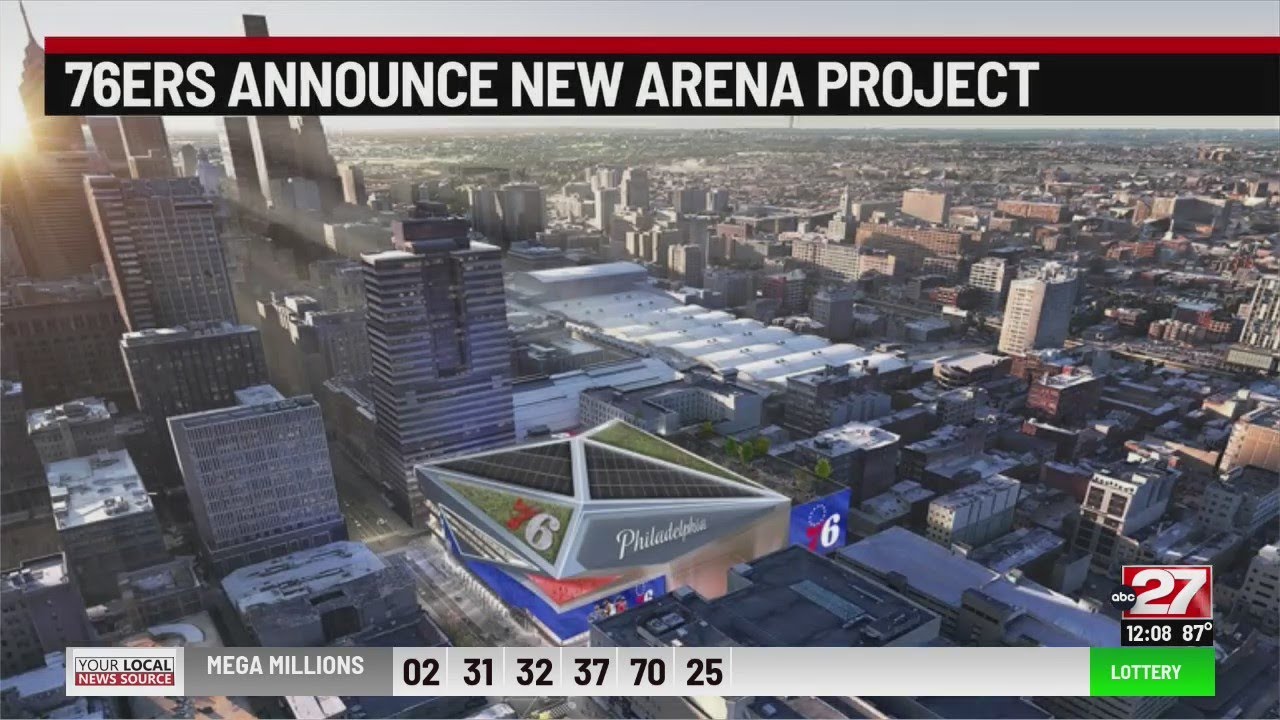 Philadelphia 76ers look to build new $1.3 billion arena