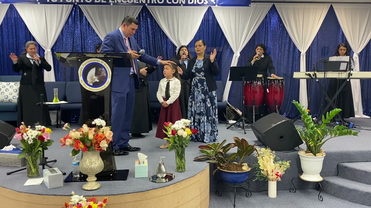 Presentación y ungimiento oficialmente como Evangelista Isabelita Nolasco
