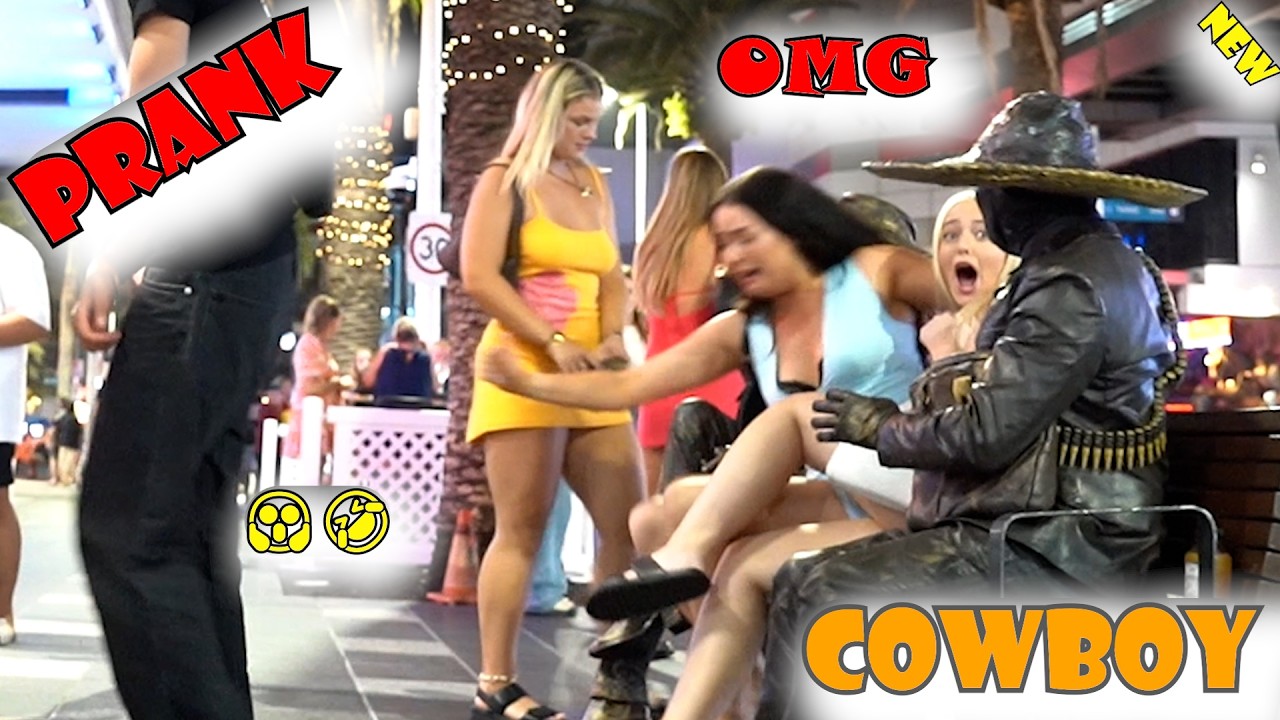 The scariest Cowboy Prank Ever. watch till the end 😱🤣