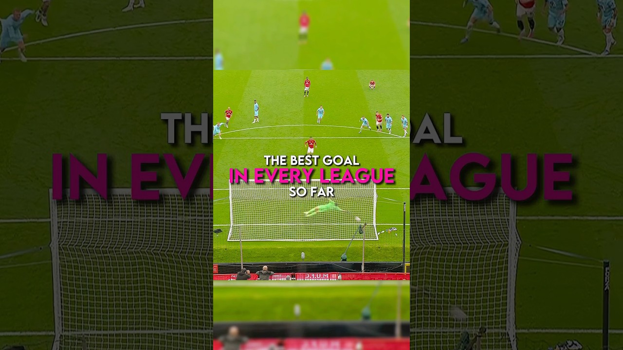The best goal in every league so far this season