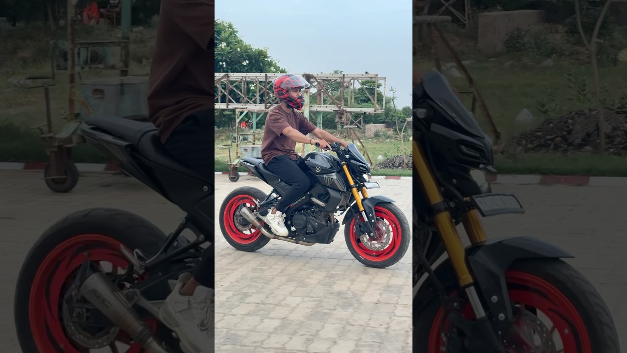 Yamaha MT15 loud exhaust 🔥 #shahilkhan #viralshort #scproject #loudexhaust #viralshort #mt15