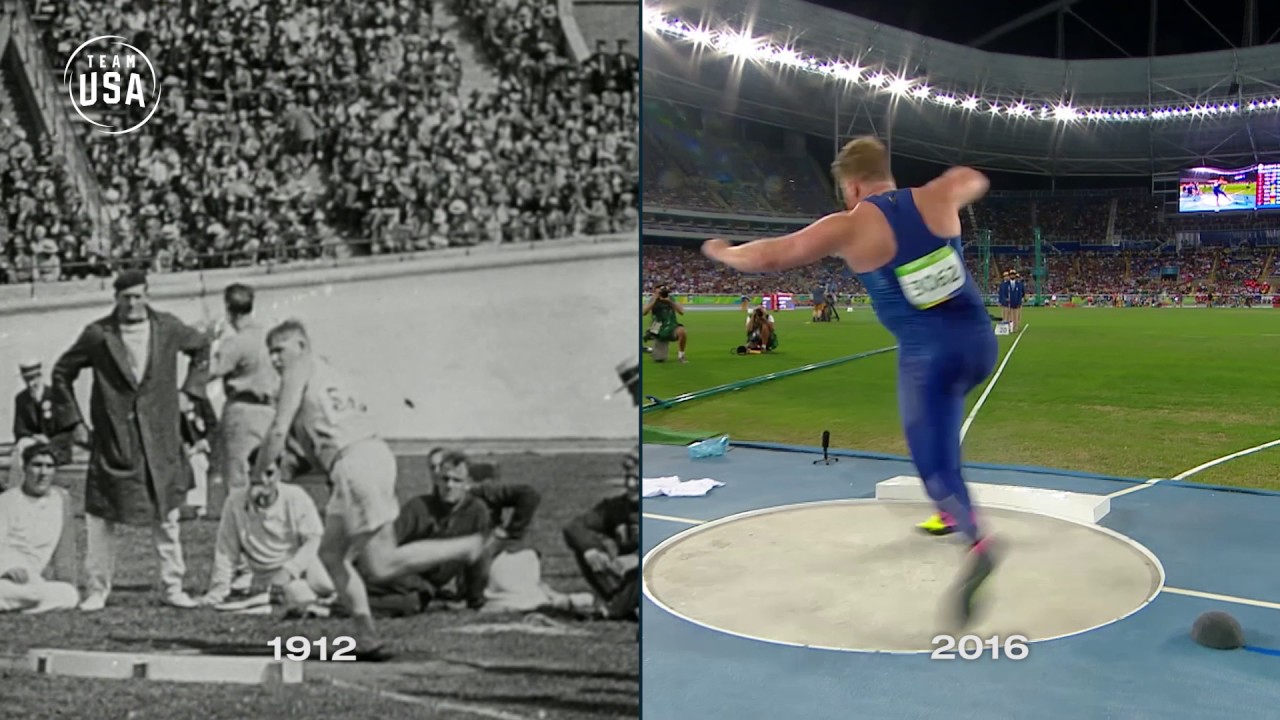 Then & Now: Shot Put