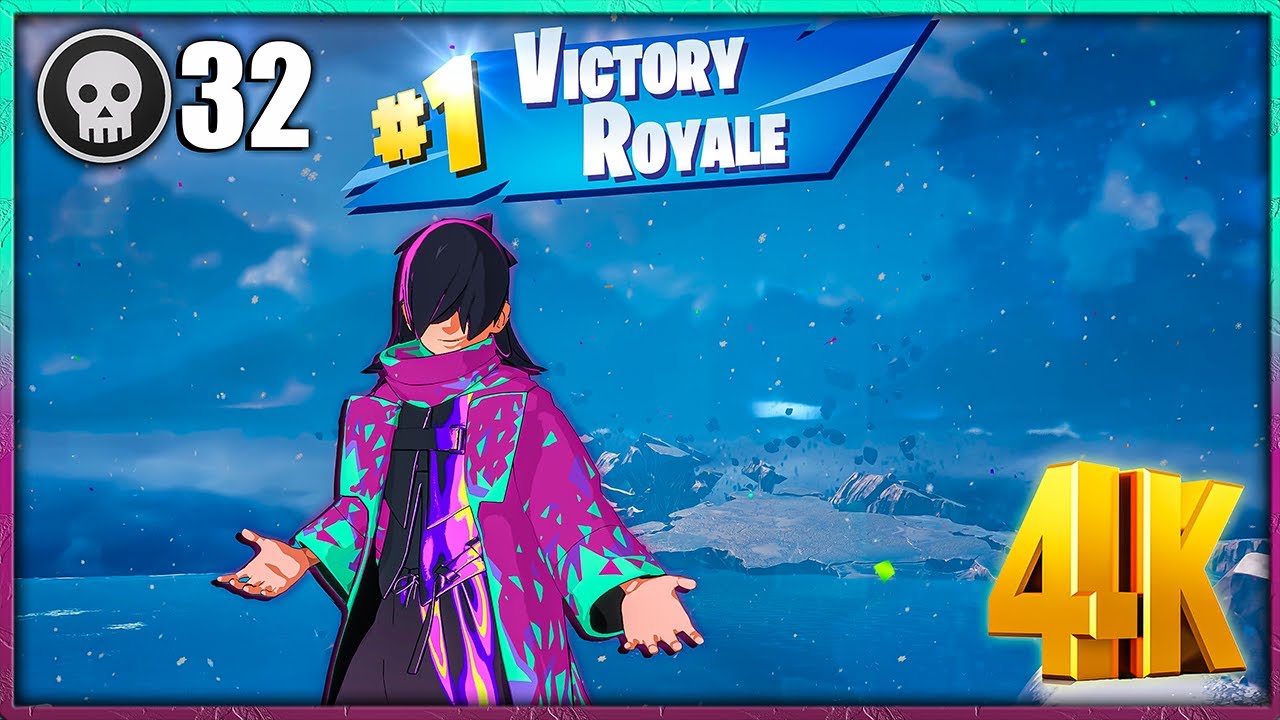 Solo vs Squad 32 Kill With Nezumi - Fortnite Chapter 4 PC Gameplay 4K